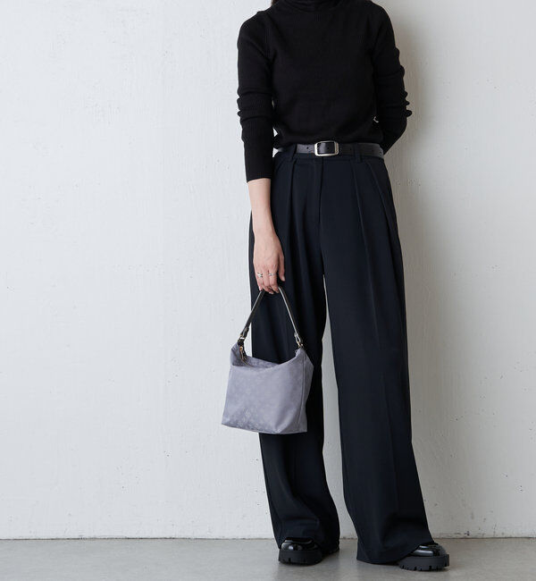  「ナイロンジャガードシンプルショルダーバッグ」|ショルダー・メッセンジャー|