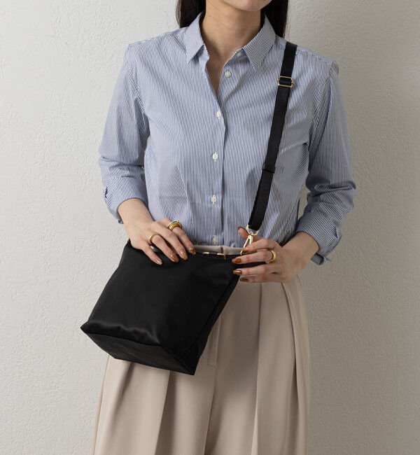  「ナイロンジャガードシンプルショルダーバッグ」|ショルダー・メッセンジャー|