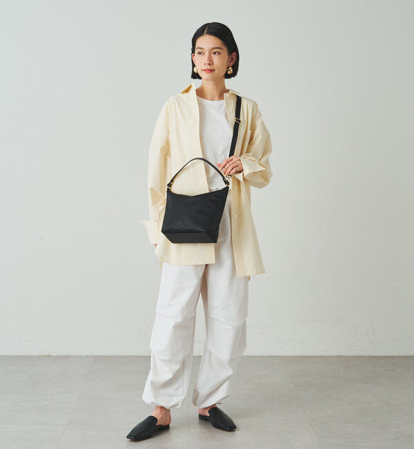  「ナイロンジャガードシンプルショルダーバッグ」|ショルダー・メッセンジャー|