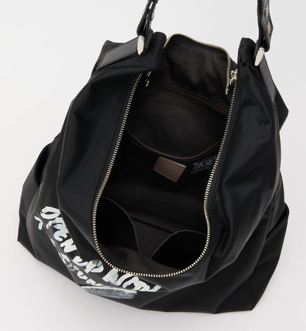  「ステンシル風プリント ナイロン2WAYショルダーバッグ」|ショルダー・メッセンジャー|