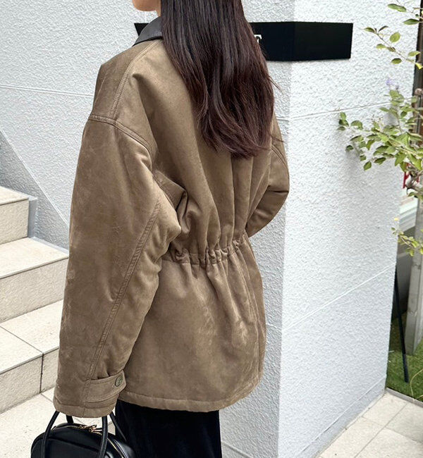  「フェイクスエードミドルコート」|その他|