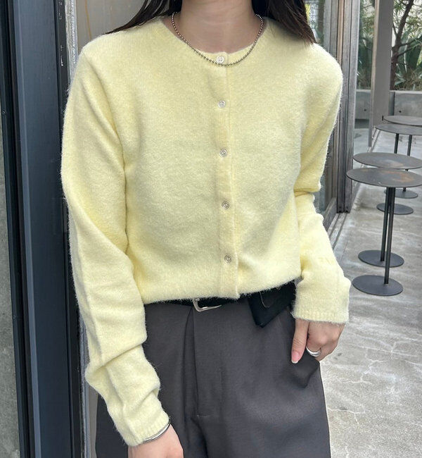  「【レイヤードスタイルも◎】PARIS刺繍カーディガン」|カーディガン|