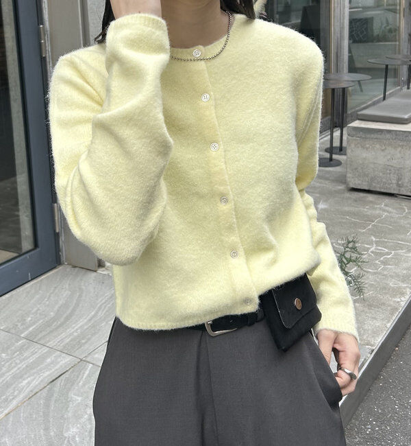  「【レイヤードスタイルも◎】PARIS刺繍カーディガン」|カーディガン|