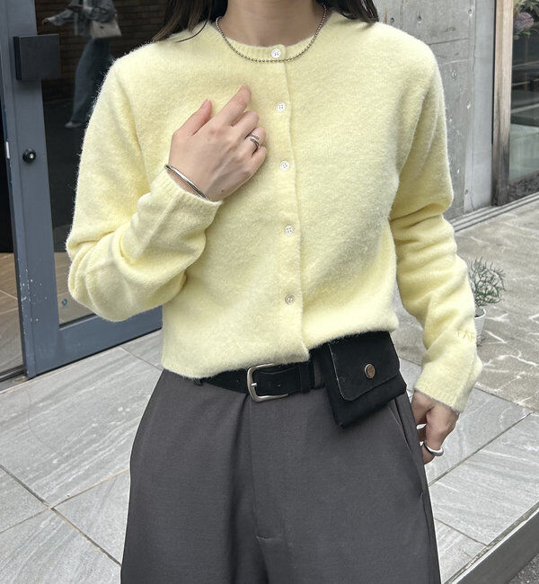  「【レイヤードスタイルも◎】PARIS刺繍カーディガン」|カーディガン|