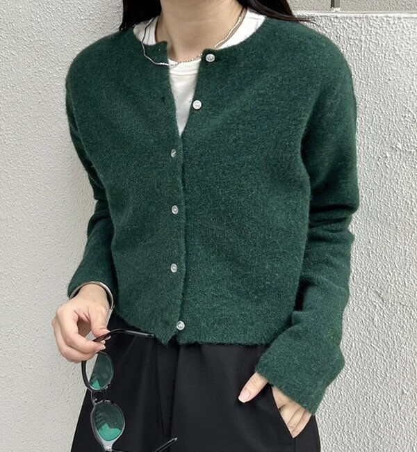  「【レイヤードスタイルも◎】PARIS刺繍カーディガン」|カーディガン|