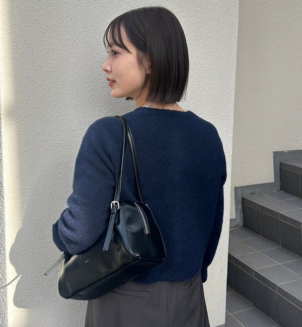  「【レイヤードスタイルも◎】PARIS刺繍カーディガン」|カーディガン|