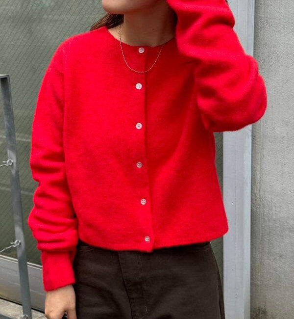  「【レイヤードスタイルも◎】PARIS刺繍カーディガン」|カーディガン|