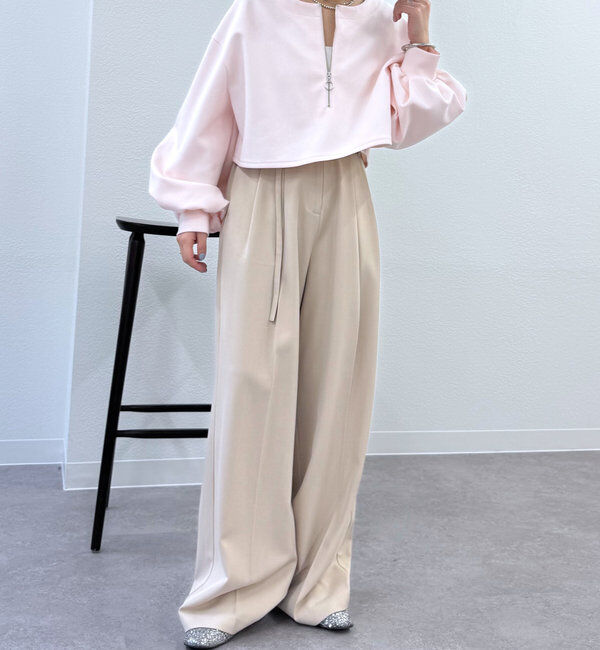  「ポンチショートスウェット」|Tシャツ・カットソー|