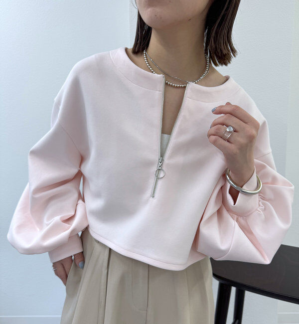  「ポンチショートスウェット」|Tシャツ・カットソー|