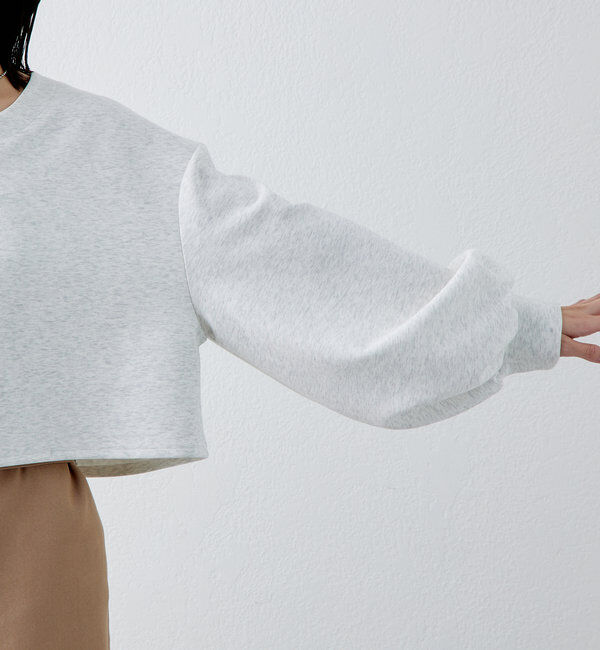  「ポンチショートスウェット」|Tシャツ・カットソー|