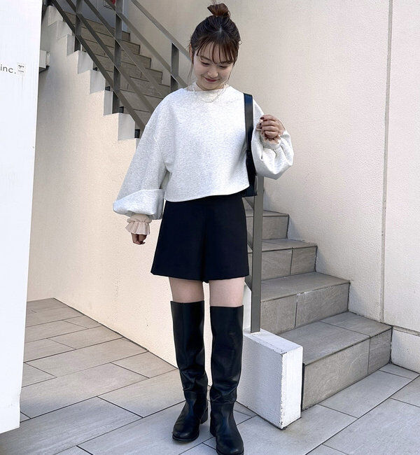  「ポンチショートスウェット」|Tシャツ・カットソー|