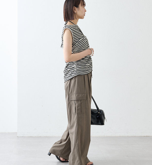  「ベアドッキングボーダータンク」|Tシャツ・カットソー|