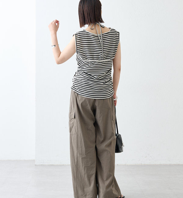  「ベアドッキングボーダータンク」|Tシャツ・カットソー|