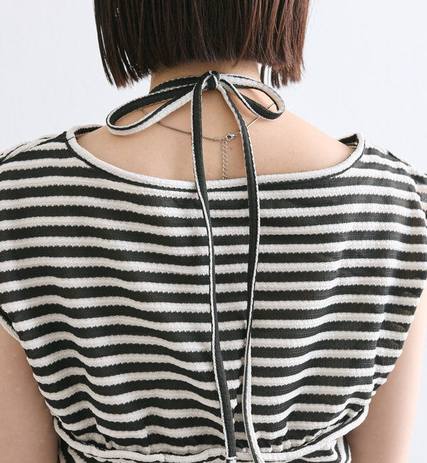  「ベアドッキングボーダータンク」|Tシャツ・カットソー|