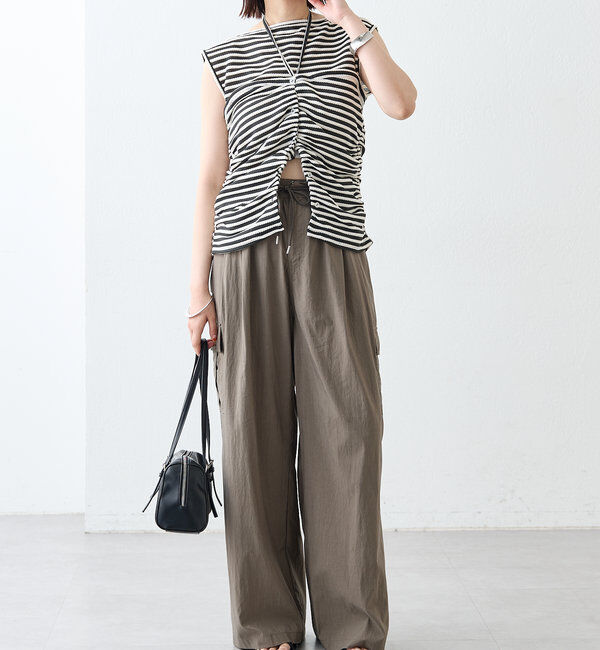  「ベアドッキングボーダータンク」|Tシャツ・カットソー|