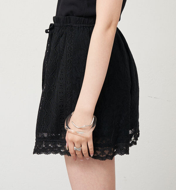  「パッチワークレースショートパンツ」|チノ|