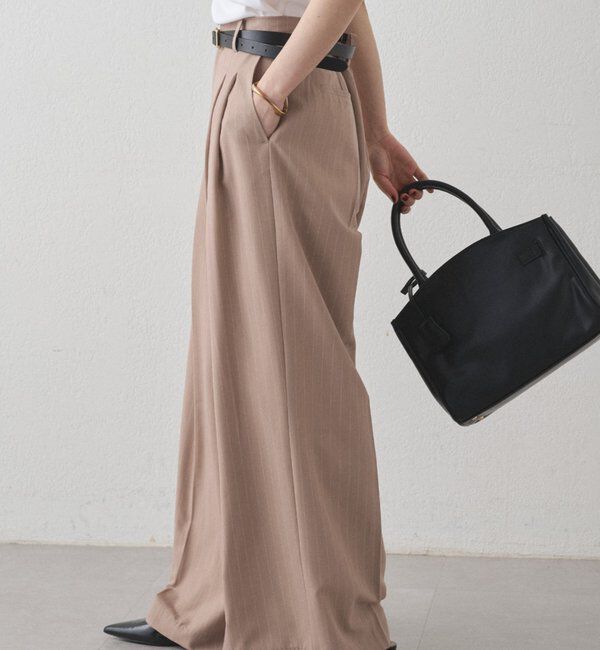  「2タックワイドパンツ」|チノ|