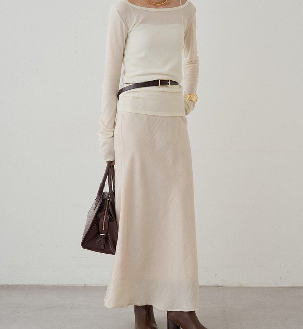  「ラウンドシアーカットソー」|Tシャツ・カットソー|