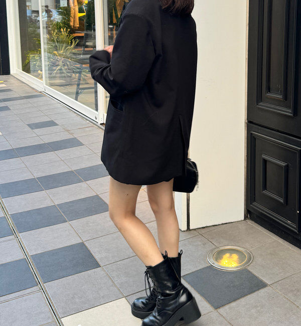  「【セットアップ対応】シングルロゴジャケット」|テーラードジャケット|