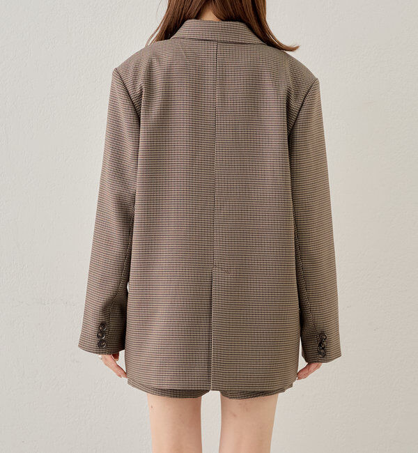  「【セットアップ対応】シングルロゴジャケット」|テーラードジャケット|