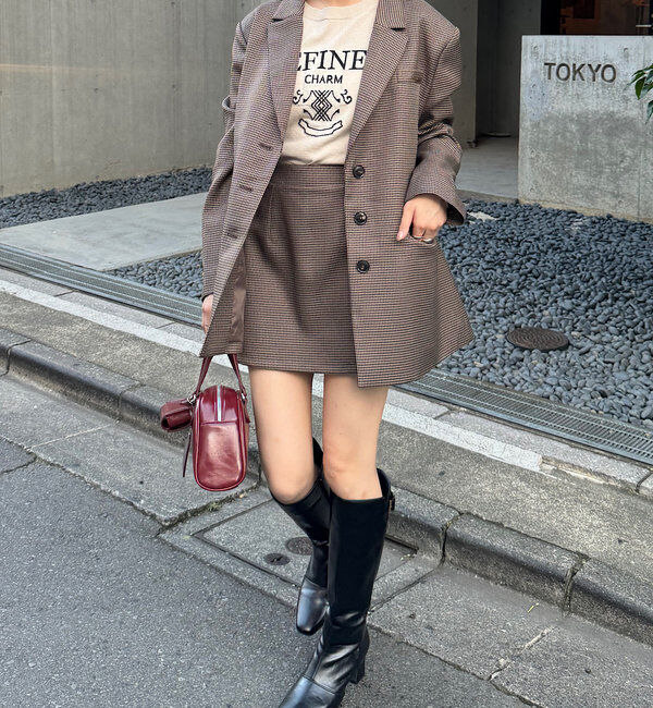  「【セットアップ対応】シングルロゴジャケット」|テーラードジャケット|