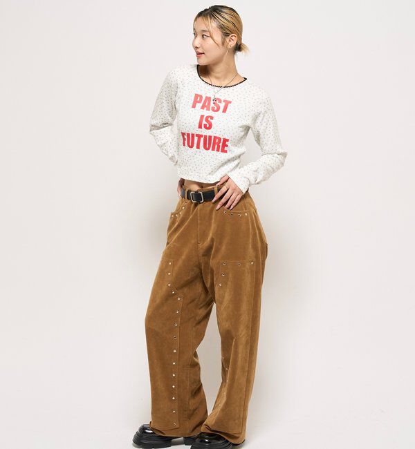  「ロゴパターントップス」|Tシャツ・カットソー|