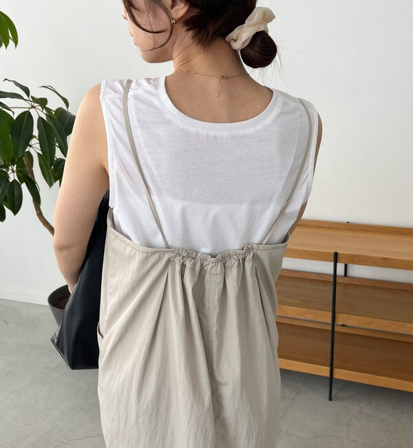  「【低身長サイズあり】インナーSETキャミワンピース」|ワンピース|