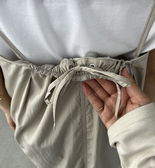  「【低身長サイズあり】インナーSETキャミワンピース」|ワンピース|