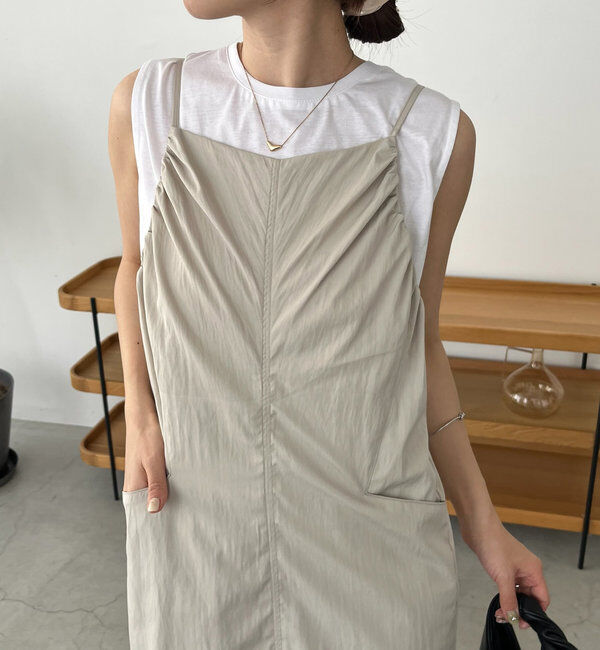  「【低身長サイズあり】インナーSETキャミワンピース」|ワンピース|