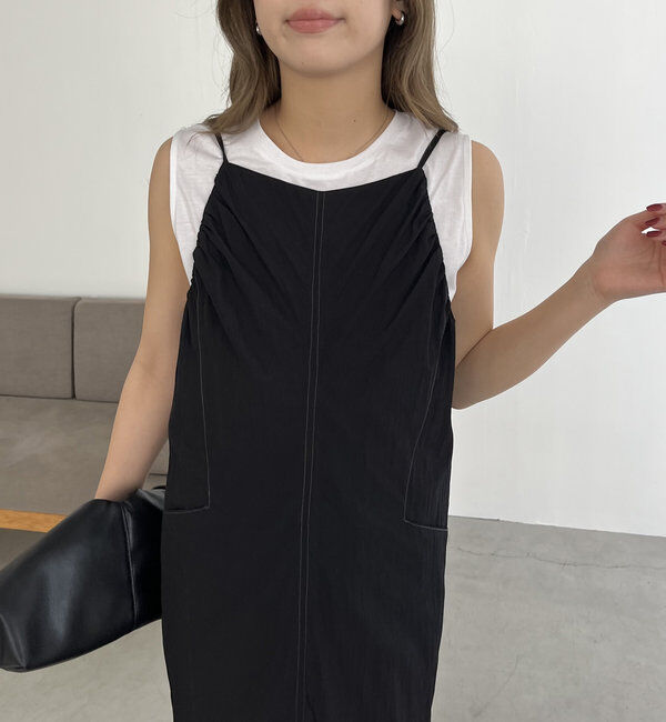  「【低身長サイズあり】インナーSETキャミワンピース」|ワンピース|