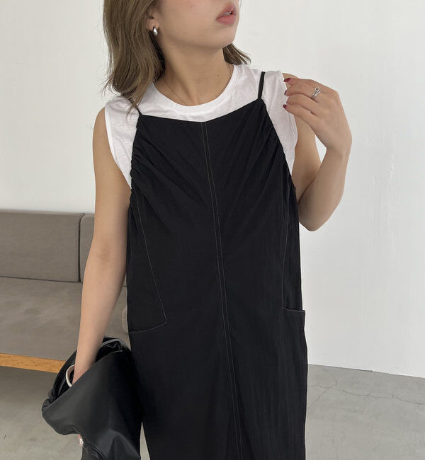  「【低身長サイズあり】インナーSETキャミワンピース」|ワンピース|