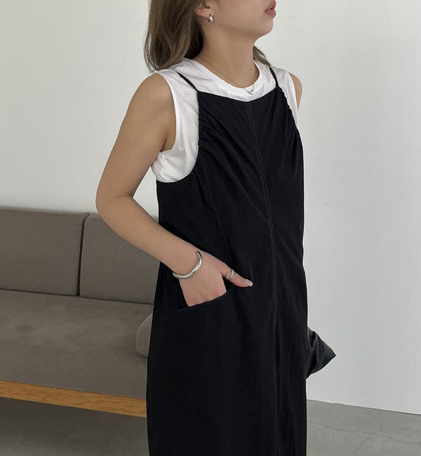  「【低身長サイズあり】インナーSETキャミワンピース」|ワンピース|