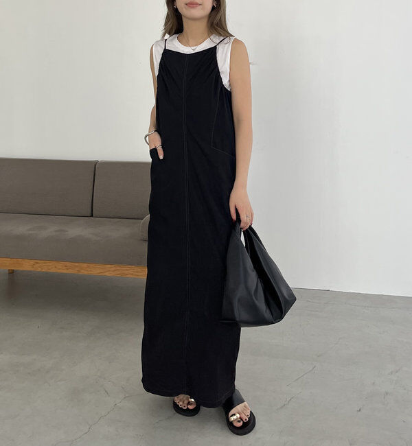  「【低身長サイズあり】インナーSETキャミワンピース」|ワンピース|