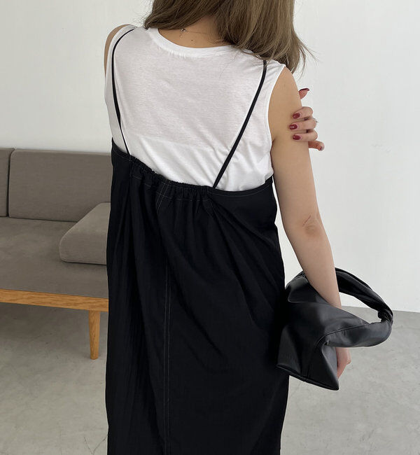  「【低身長サイズあり】インナーSETキャミワンピース」|ワンピース|