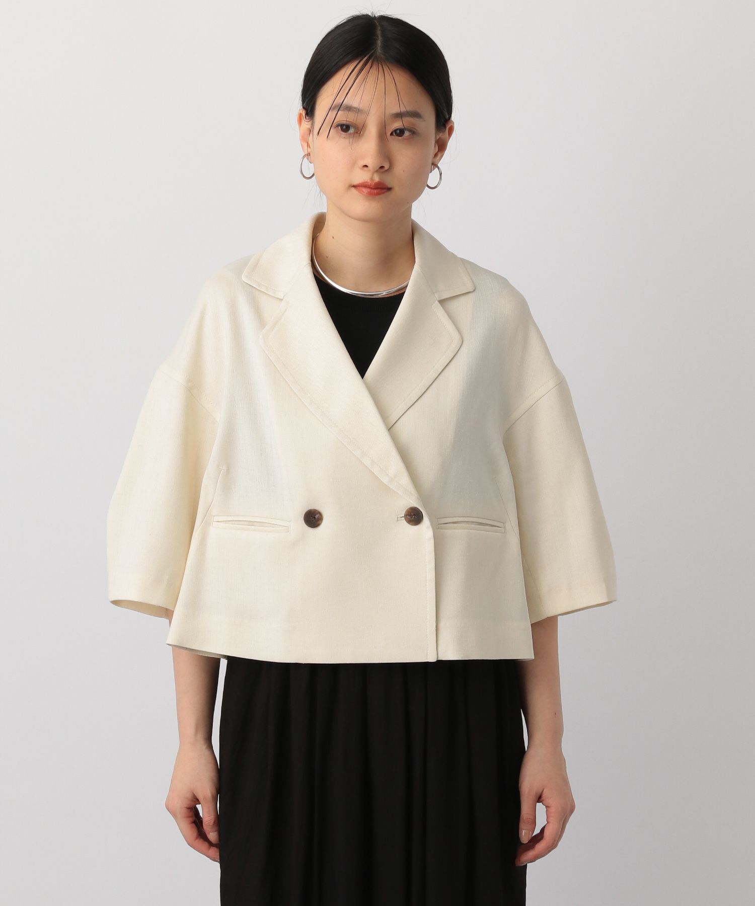 A part by 「リネンライクショートジャケット」|その他|