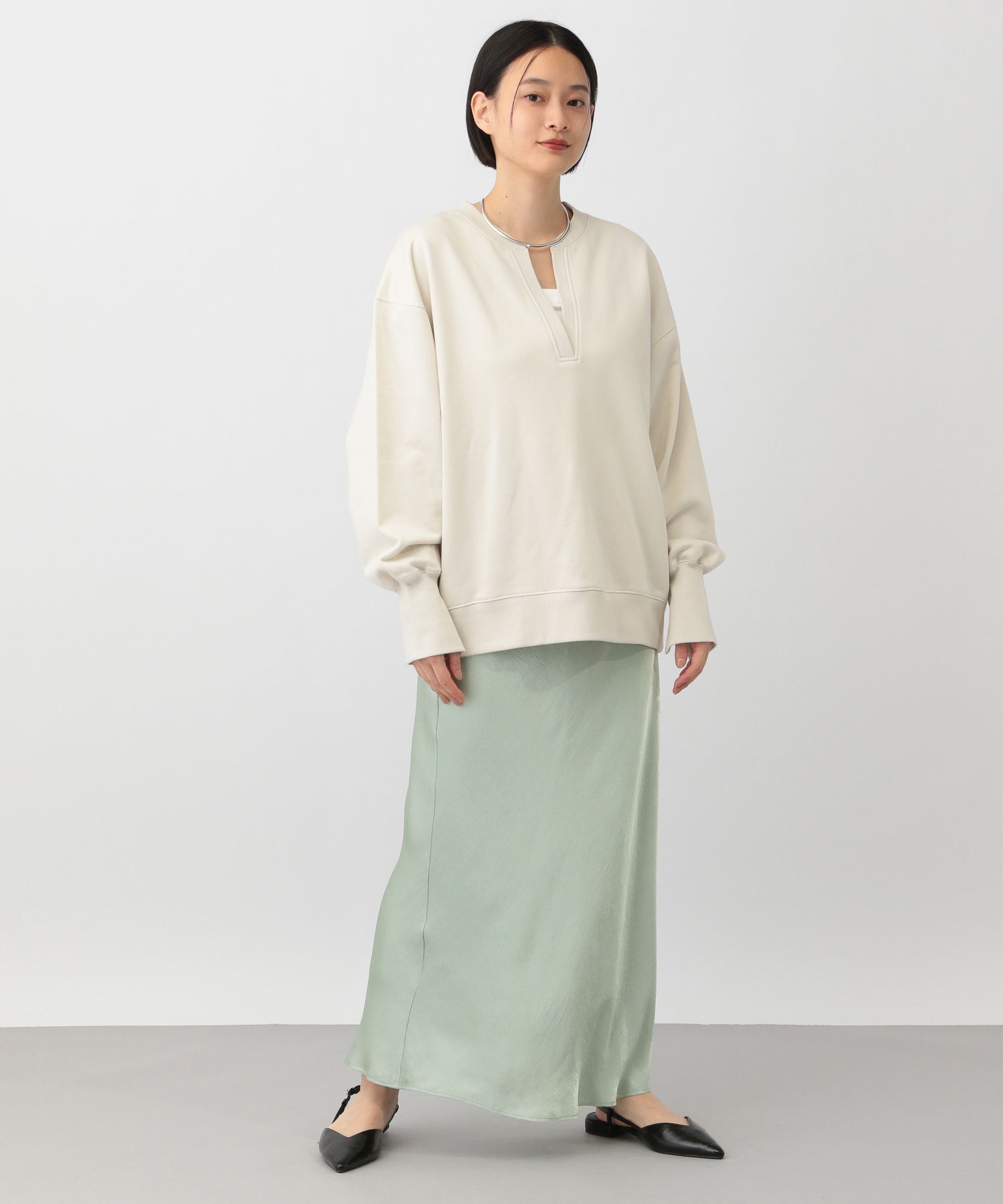 A part by 「チンチラサテンスカート」|スカート|