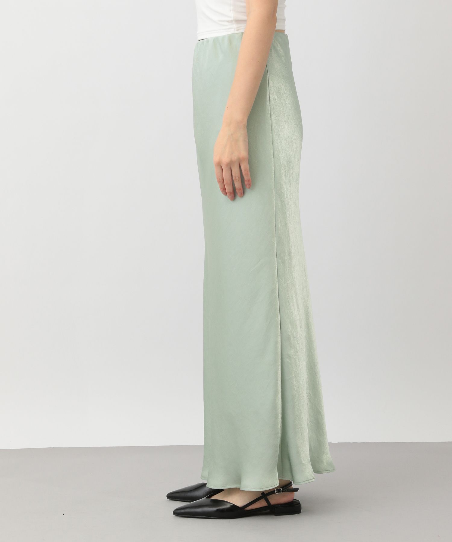 A part by 「チンチラサテンスカート」|スカート|