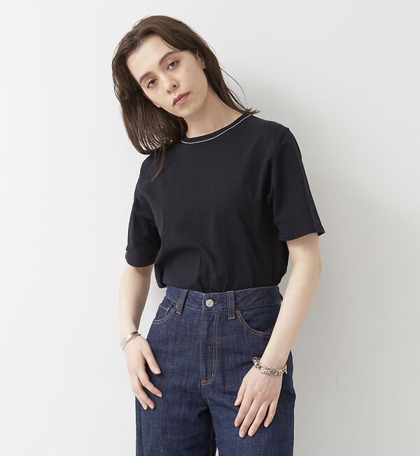 collex「ハイツイストコットンニットTシャツ」|ニット・セーター|