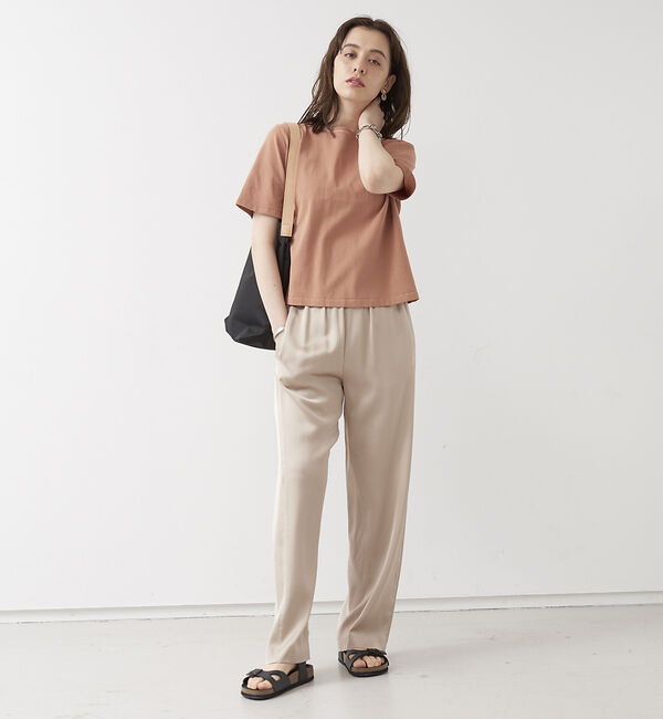 collex「ハイツイストコットンニットTシャツ」|ニット・セーター|