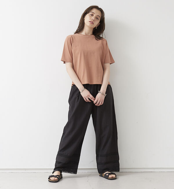 collex「ハイツイストコットンニットTシャツ」|ニット・セーター|