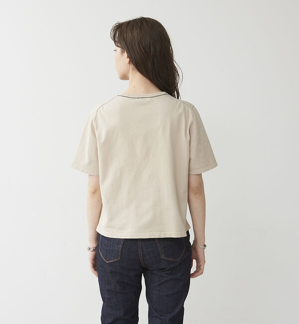 collex「ハイツイストコットンニットTシャツ」|ニット・セーター|