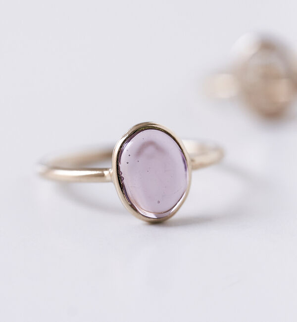 collex「【Elodie Pavie】 Oval Ring PM K24GP 13号」|リング|ライラック