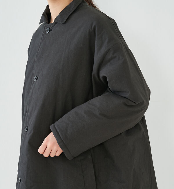collex「【yarmo/ヤーモ】Quilting Lab Coat キルティングラボコート」|ステンカラーコート|