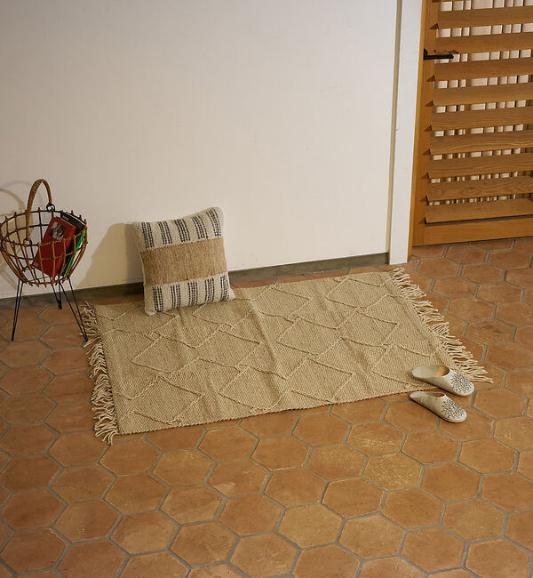 collex「【中材付】ボーダークッション45&times;45cm」|その他|