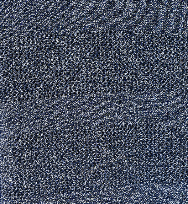 collex「レーシーボーダーVネックカーディガン」|カーディガン|