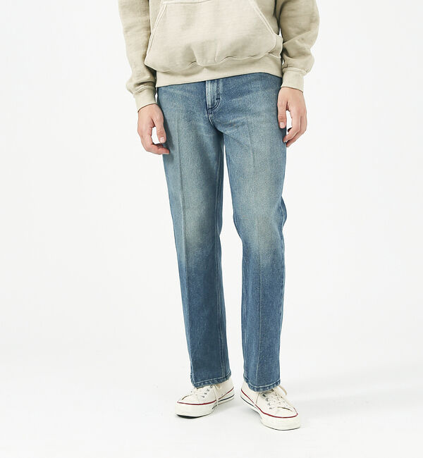 ABAHOUSE「【Wrangler  / ラングラー】 ランチャーデニムDRESSフレアデニムパ」|デニム|インディゴ