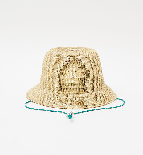 ABAHOUSE「【RUBEN/ルーベン】RAFFIA BELLHAT/ラフィアボールハット」|その他|