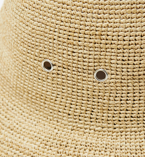 ABAHOUSE「【RUBEN/ルーベン】RAFFIA BELLHAT/ラフィアボールハット」|その他|
