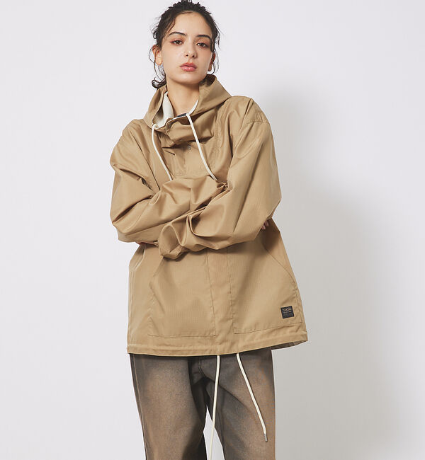 ABAHOUSE「【TAION/タイオン】ミリタリー Ripstop リバーシブル アノラックパー」|ブルゾン・スタジャン|