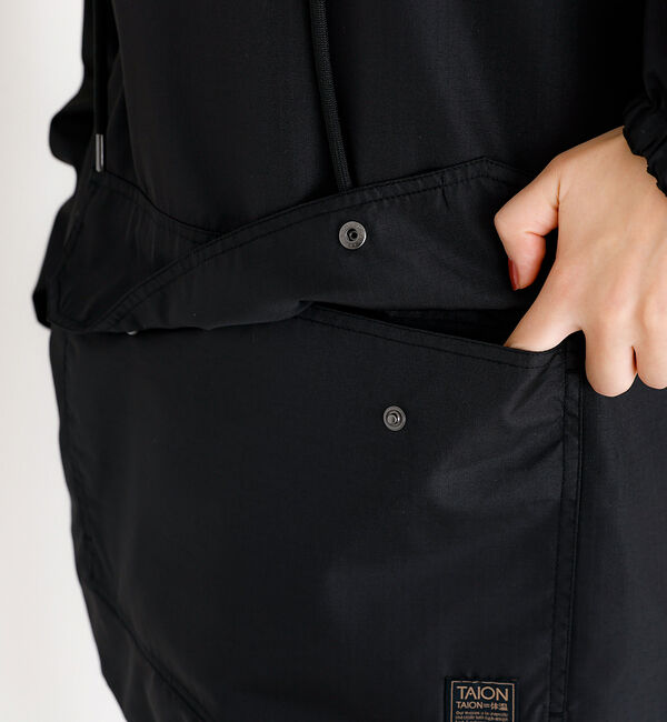 ABAHOUSE「【TAION/タイオン】ミリタリー Ripstop リバーシブル アノラックパー」|ブルゾン・スタジャン|